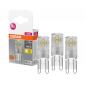 Preview: 3er Pack OSRAM LED PIN mit G9-Sockel 1,9W wie 20 Watt warmweißes Licht